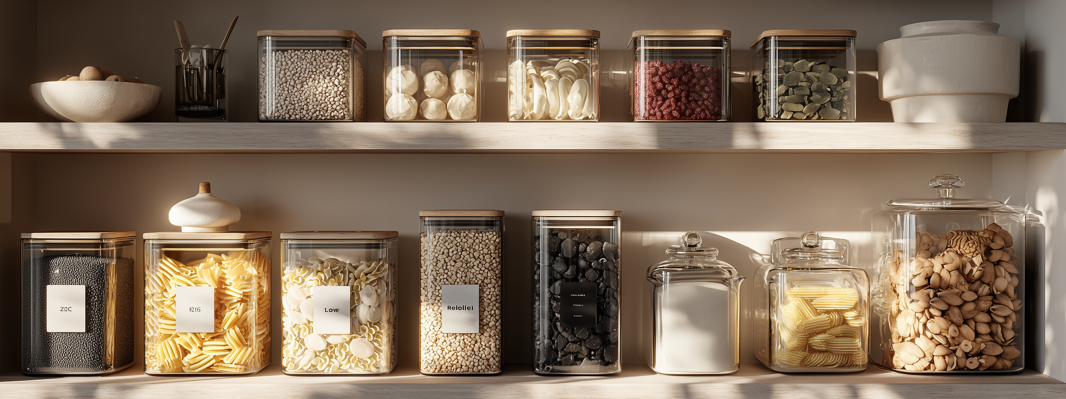 Organised pantry refresh